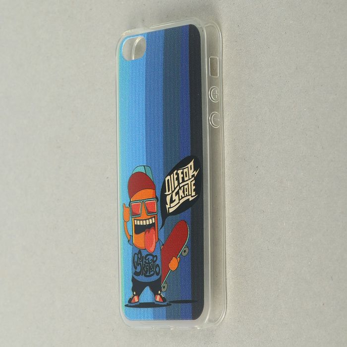 Чехол для задней панели Caseguru iPhone 5,5S, рисунок "Молодежные" скейтбордист