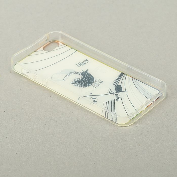 Чехол для задней панели Caseguru iPhone 5,5S, рисунок "Молодежные" скейтбордист