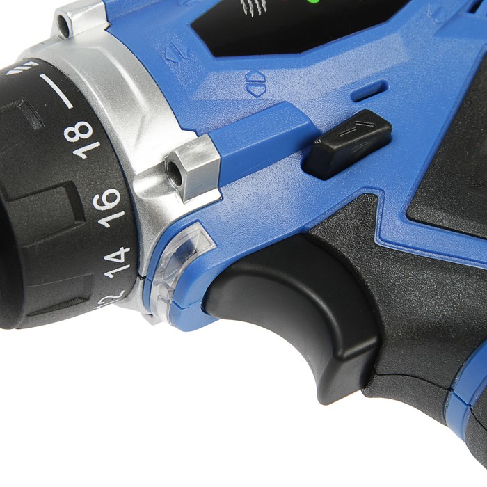 Дрель-шуруповерт TUNDRA comfort аккумуляторный, 12V, 0-550/0-1250 об/мин, 1300mA, DSHA-004-12-04