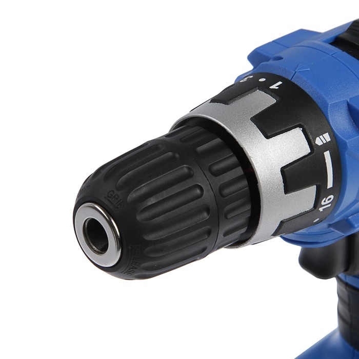 Дрель-шуруповерт TUNDRA comfort аккумуляторный, 18V, 0-350/0-1100 об/мин, 1200mA, DSHA-006-18-01