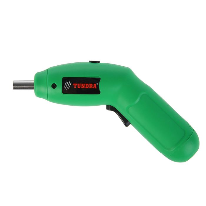 Отвертка TUNDRA basic электрическая, 6V, 180 об/мин, от батареек АА, OE-002-6