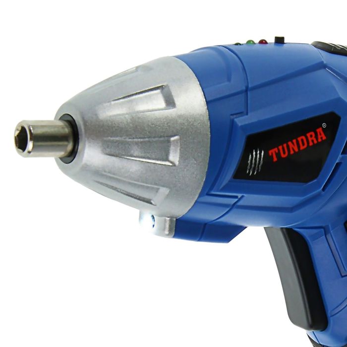 Отвертка TUNDRA comfort аккумуляторная, 4,8V, 180 об/мин, 600mA, Ni-Cd, OA-003-4,8