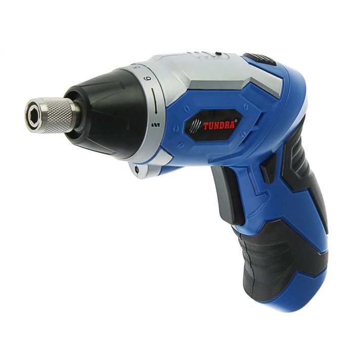 Отвертка TUNDRA comfort аккумуляторная, 3,6V, 180 об/мин, 1300mA, Li-Ion, OA-005-3.6