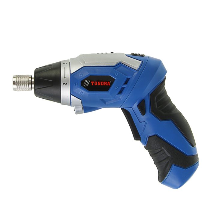 Отвертка TUNDRA comfort аккумуляторная, 3,6V, 180 об/мин, 1300mA, Li-Ion, OA-005-3.6