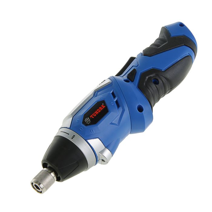 Отвертка TUNDRA comfort аккумуляторная, 3,6V, 180 об/мин, 1300mA, Li-Ion, OA-005-3.6
