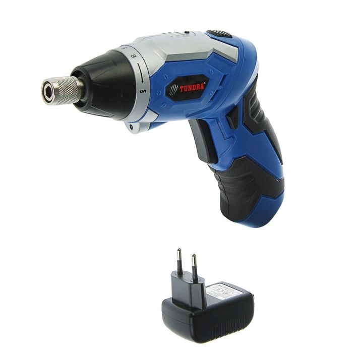 Отвертка TUNDRA comfort аккумуляторная, 3,6V, 180 об/мин, 1300mA, Li-Ion, OA-005-3.6