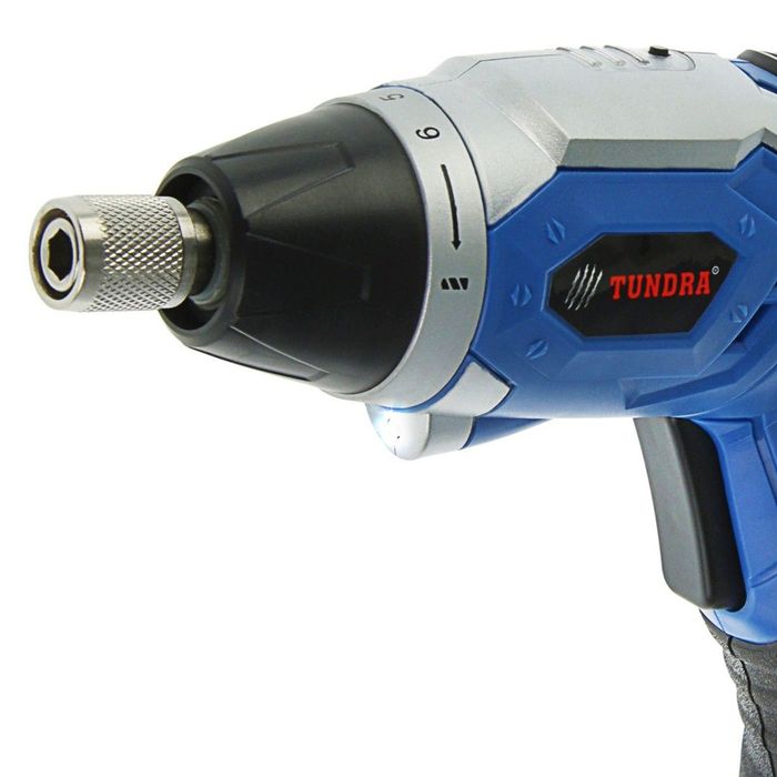 Отвертка TUNDRA comfort аккумуляторная, 3,6V, 180 об/мин, 1300mA, Li-Ion, OA-005-3.6