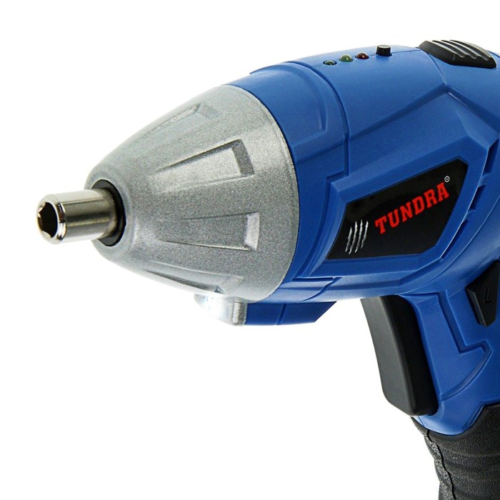 Отвертка TUNDRA comfort аккумуляторная, 3,6V, 180 об/мин, 1300mA, Li-Ion, OA-006-3.6