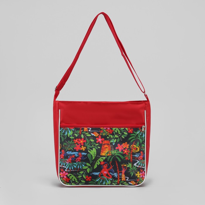 Сумка молодёжная "Джунгли", 1 отдел