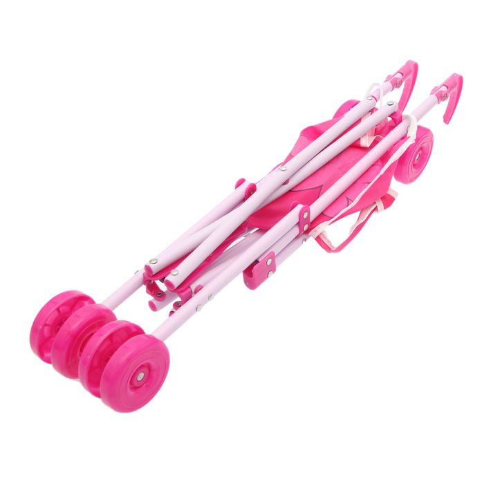 Коляска-трость с пупсом, с аксессуарами