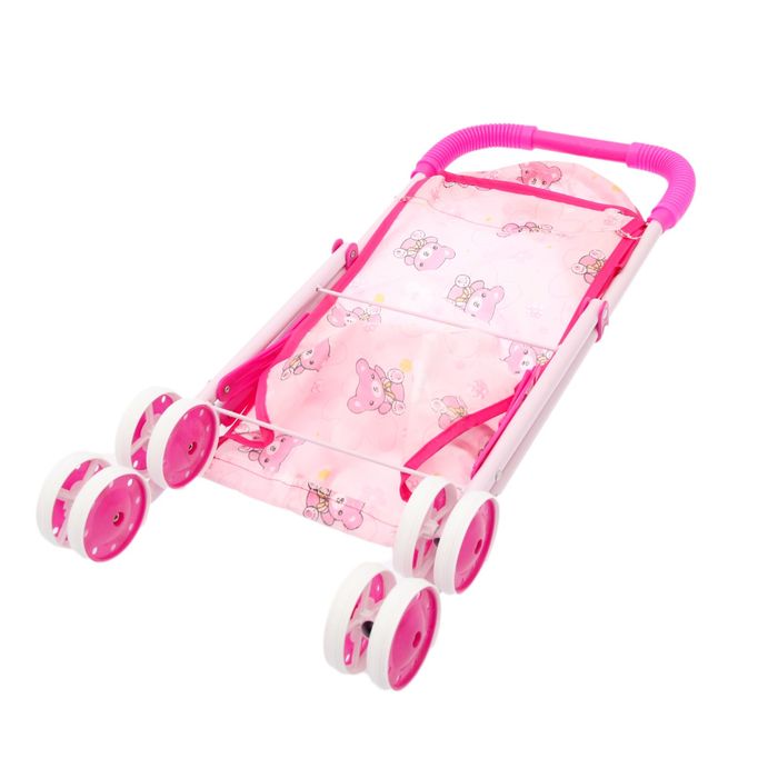 Коляска "Лето" с пупсом, с аксессуарами