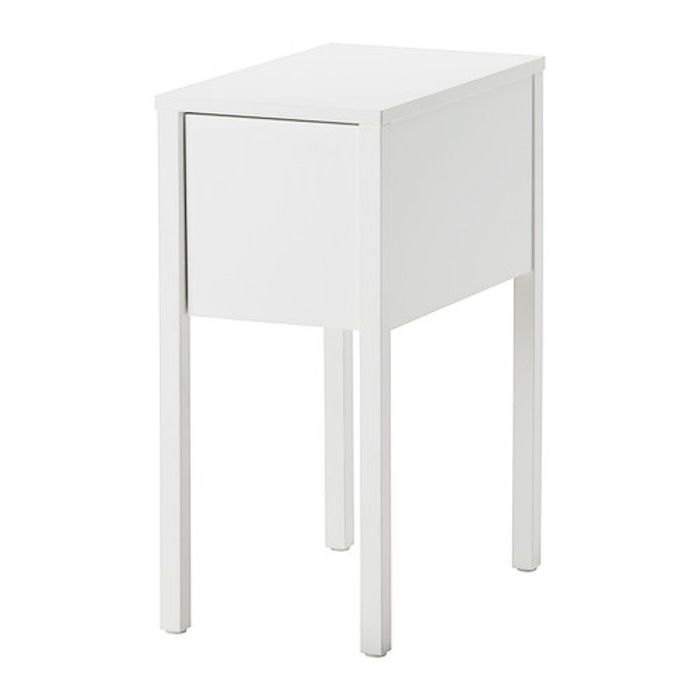 Тумба прикроватная, цвет белый НОРДЛИ