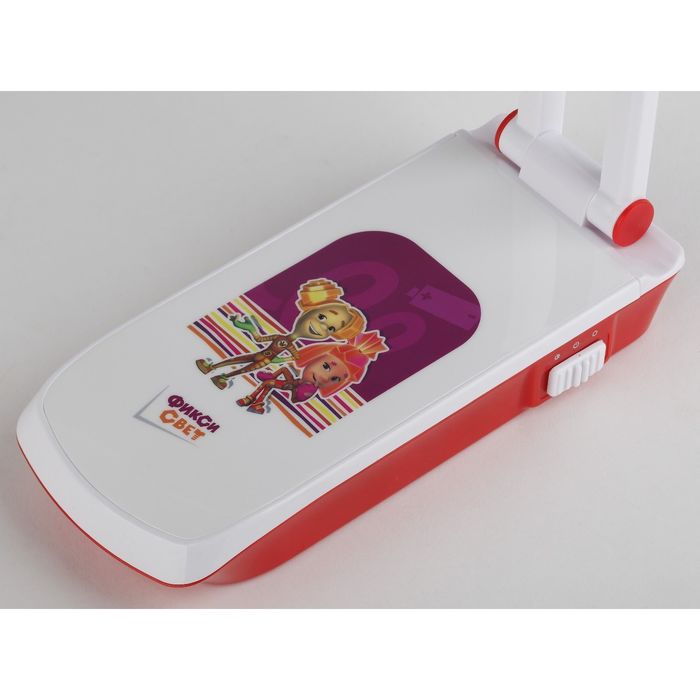 Светильник настольный на прищепке NLED-424-2.5W-R красный ФИКСИКИ