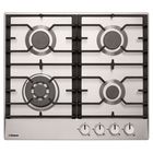 Варочная поверхность Hansa BHGI 63130, газовая, 4 конфорки, серебристая Варочная поверхность Hansa BHGI 63130, газовая, 4 конфорки, серебристая