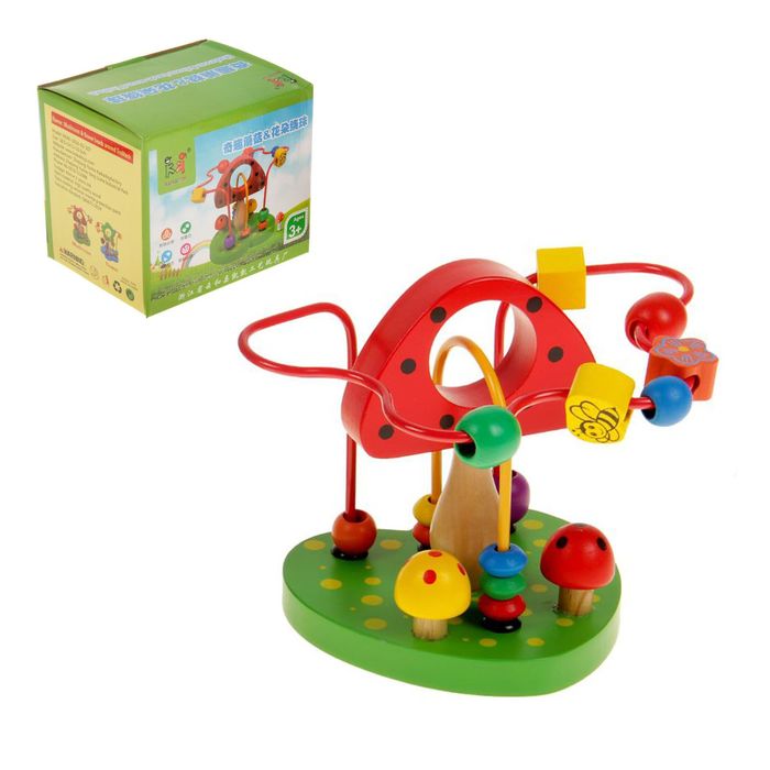 Серпантинка-лабиринт фигурная "Грибочек"