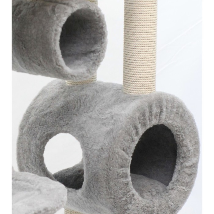 Комплекс с хлопковой веревкой, 75 х 45 х 160 см, микс цветов