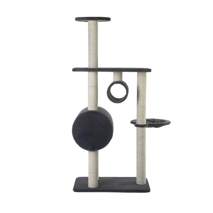 Комплекс с хлопковой веревкой, 75 х 45 х 160 см, микс цветов