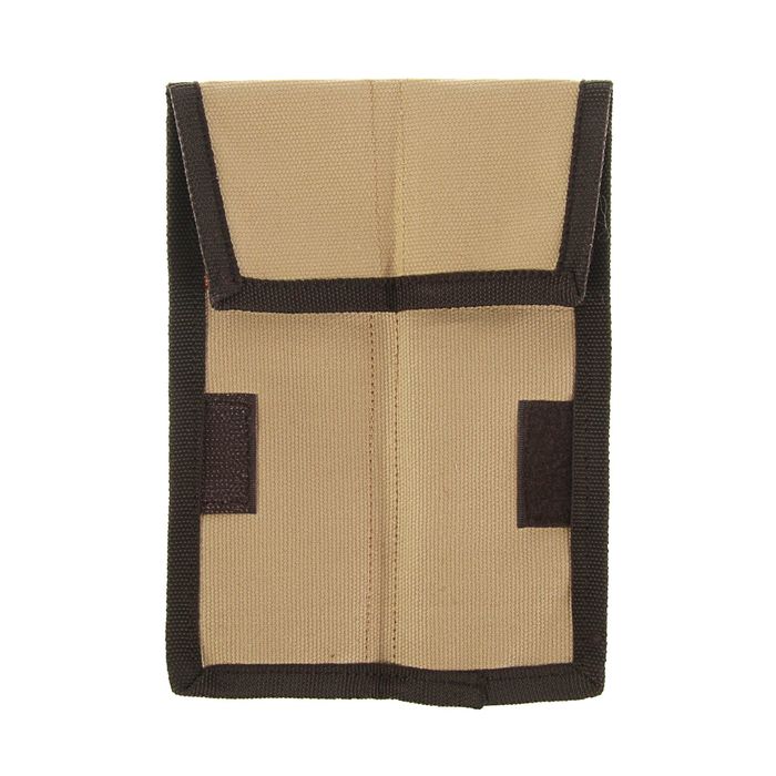 Пенал мягкий футляр карманный Derwent ткань на 12 карандашей коричневый 2300219