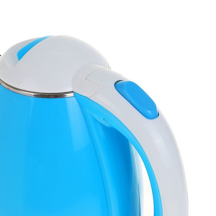 Чайник электрический GOODHELPER KPS-180C, 1.8 л, 1500 Вт, голубой