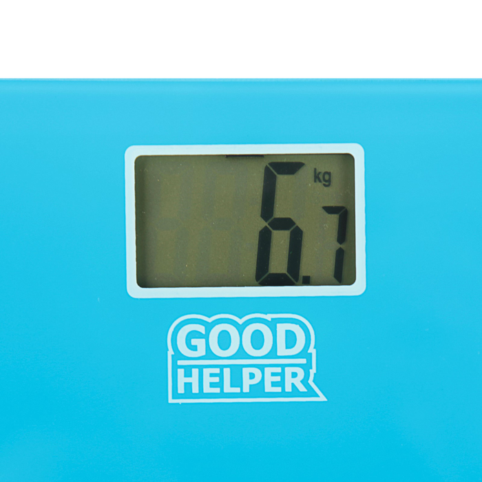 Весы напольные GOODHELPER BS-S40, электронные, до 150 кг, синие