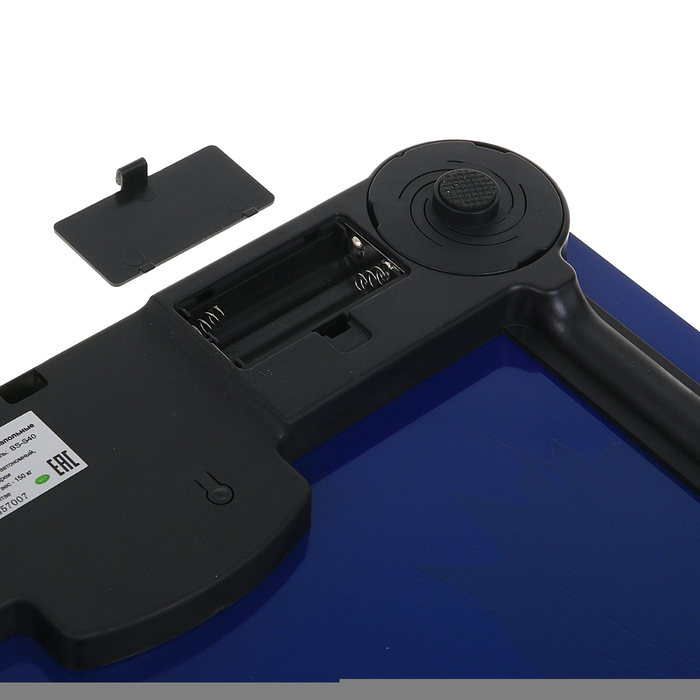 Весы напольные GOODHELPER BS-S40, электронные, до 150 кг, синие