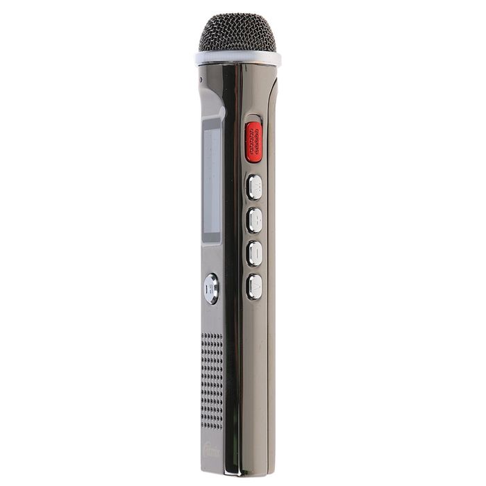 Диктофон RITMIX RR-150 4Gb, MP3, дисплей с подсветкой, FM-радио, металлический корпус