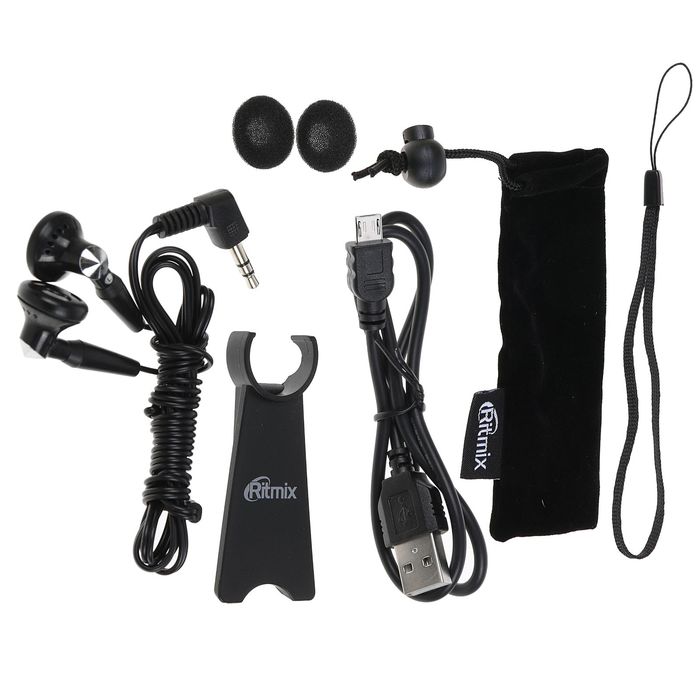 Диктофон RITMIX RR-150 4Gb, MP3, дисплей с подсветкой, FM-радио, металлический корпус
