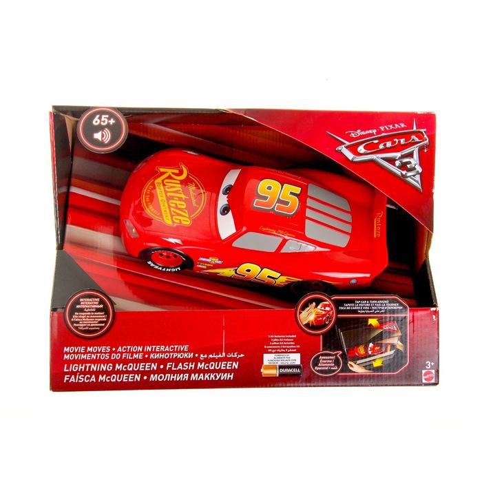 Машинка интерактивная "Молния МакКуин", со световыми и звуковыми эффектами