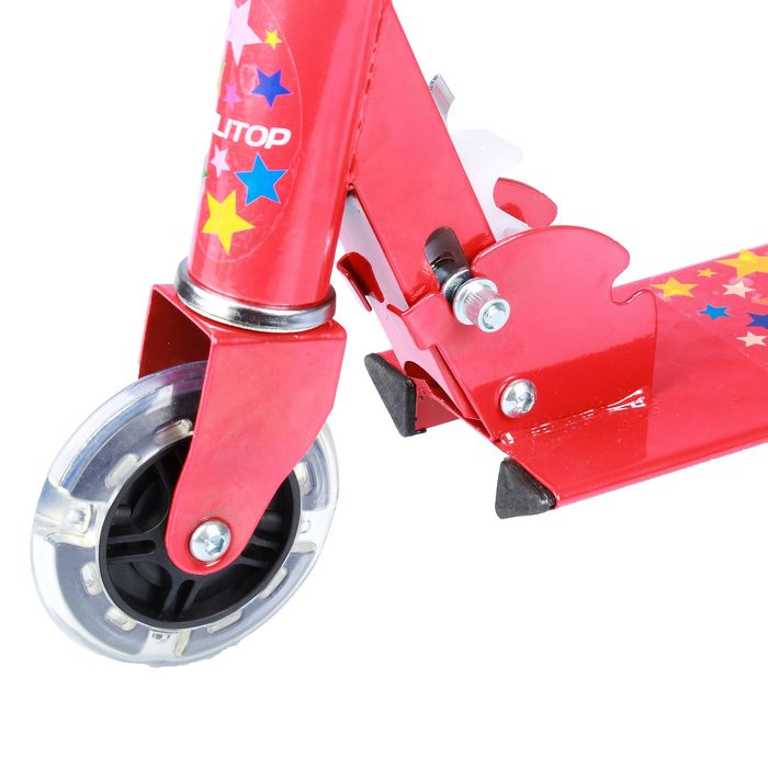 Самокат детский ONLITOP Star, цвет красный