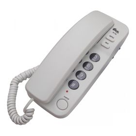 Телефон Ritmix RT-100, проводной, регулятор уровня громкости, серый Ош