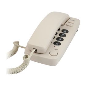 

Телефон Ritmix RT-100, проводной, регулятор уровня громкости, слоновая кость