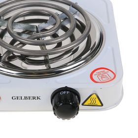 

Плитка электрическая GELBERK GL-103, спираль, 1000 Вт