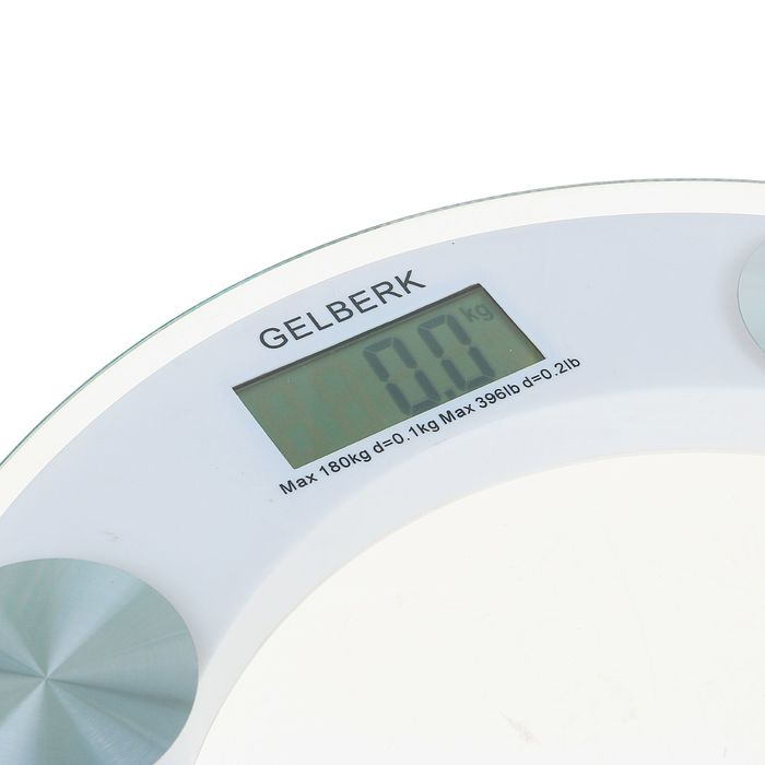 Весы напольные GELBERK GL-200, электронные, до 180 кг