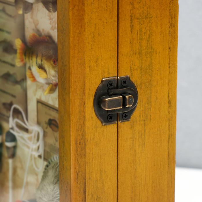 Ключница дерево "Хороший улов" 29х19,5х7 см