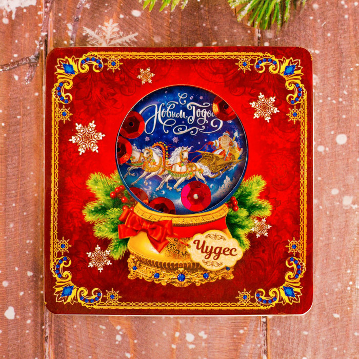 Магнит новогодний, МИКС