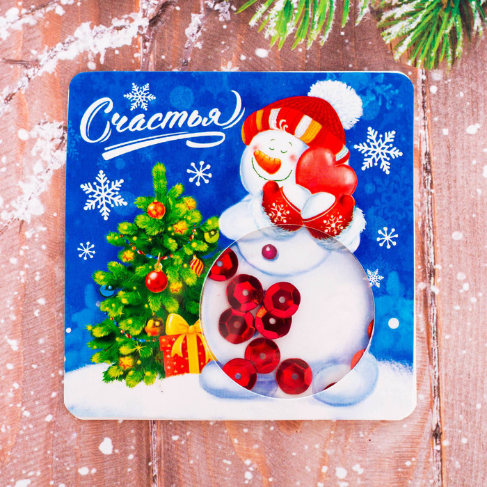 Магнит новогодний, МИКС