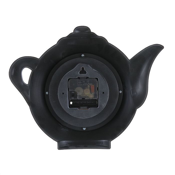 Часы настенные Чайник, белый, римские цифры, 30*23см.