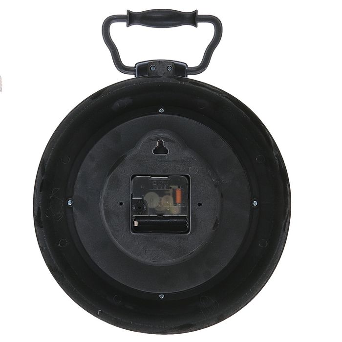 Часы настенные сковорода "Paris bistro", белые, 24*31см