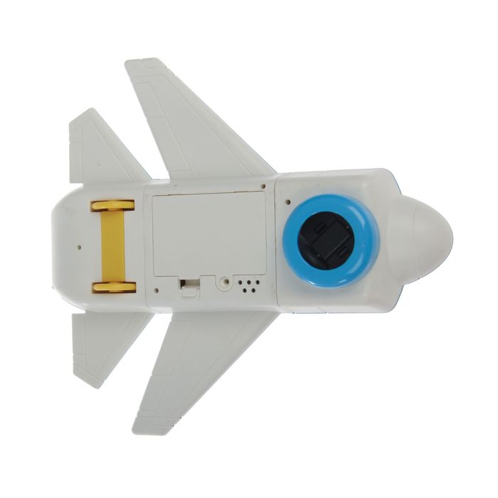 Конструктор магнитный «Самолёт», работает от батареек, цвета МИКС