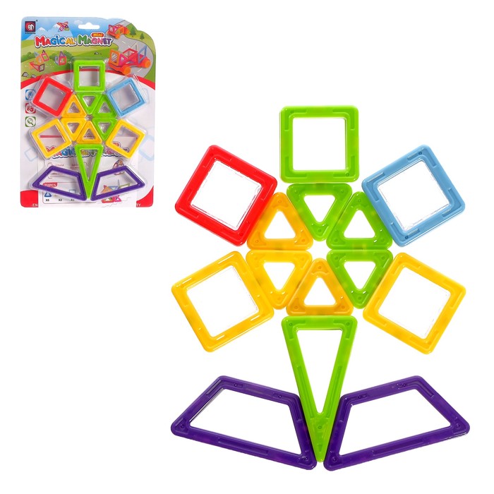 Конструктор магнитный «Мини магический магнит», МИКС