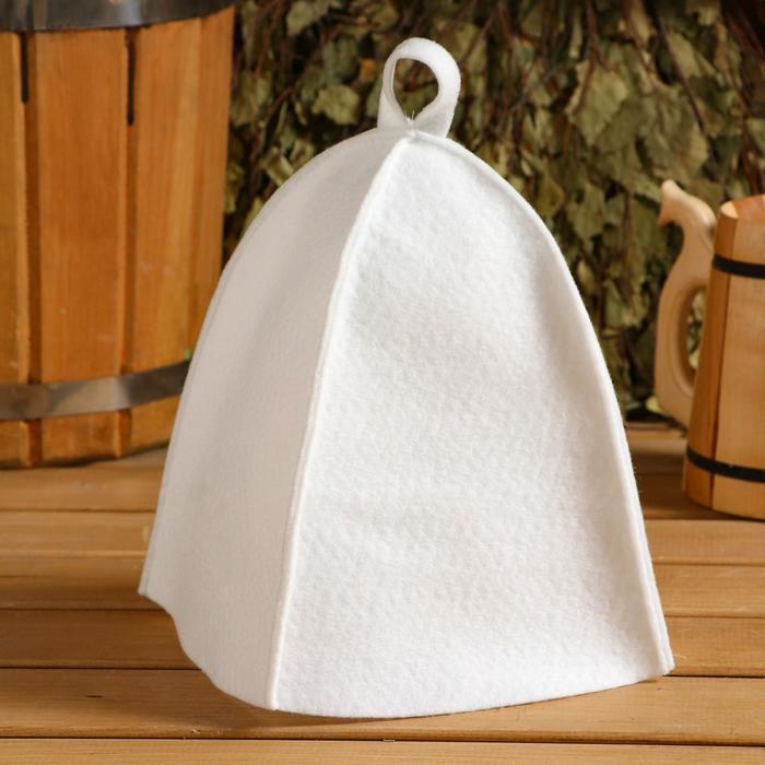 Банная шапка, эконом, синтетический войлок