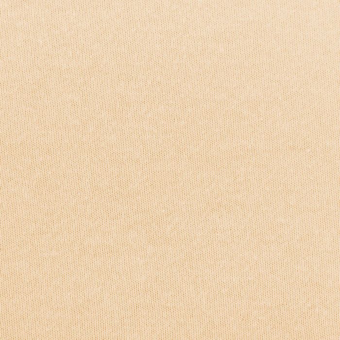 Простыня трикотажная на резинке, 80х200х20, цвет кремовый, 125 гр/м2