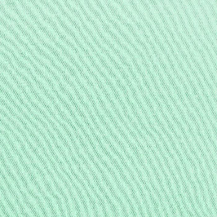 Простыня трикотажная на резинке, 120х200х20, цвет ментол, 125 гр/м2