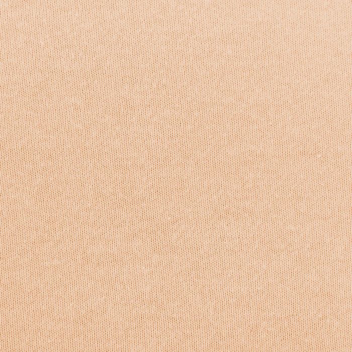 Простыня трикотажная на резинке, 120х200х20, цвет персиковый, 125 гр/м2