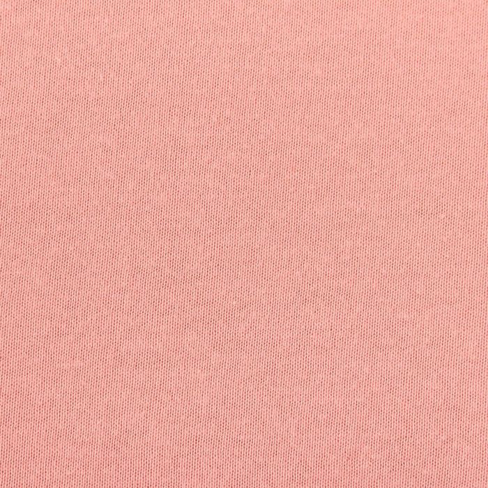 Простыня трикотажная на резинке, 180х200х20, цвет коралловый, 125 гр/м2