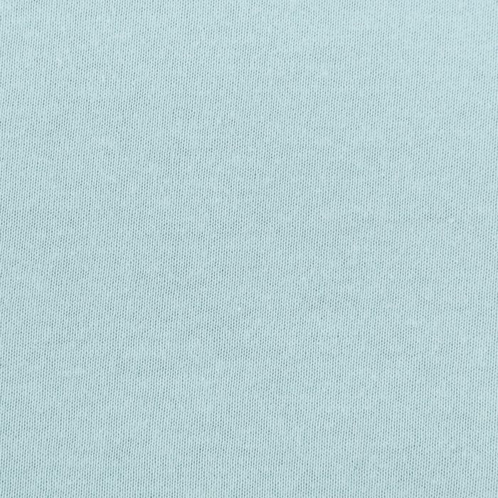 Простыня трикотажная на резинке, 180х200х20, цвет голубой, 125 гр/м2