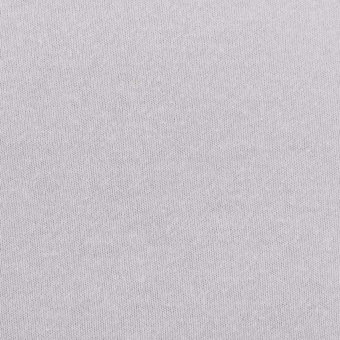 Простыня трикотажная на резинке, 200х200х20, цвет серый, 125 гр/м2
