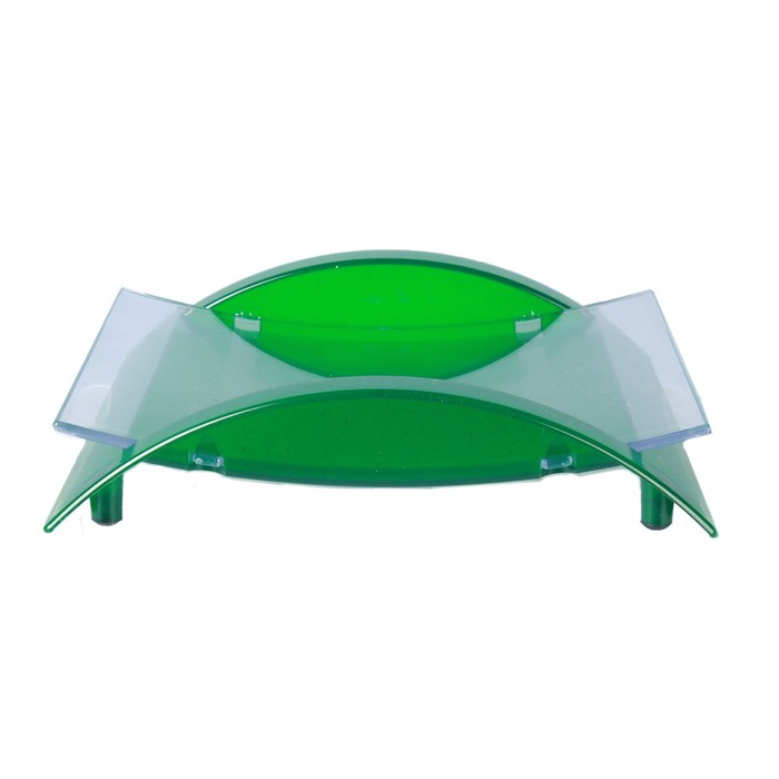 Монетница двухкомпонентная, 18*20*4, цвет зеленый