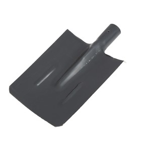 Лопата штыковая, прямоугольная, тулейка 40 мм, без черенка, цвет МИКС