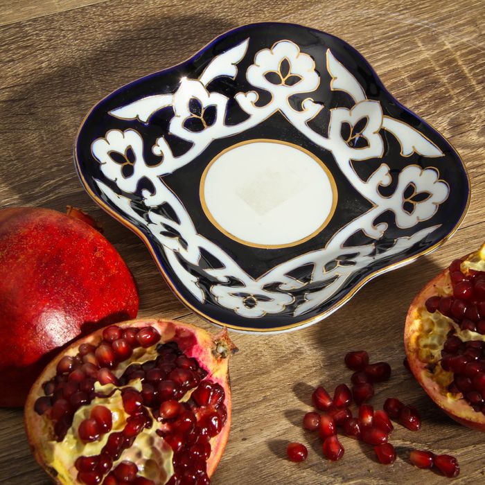 Салатница «Пахта с золотом», 15 см